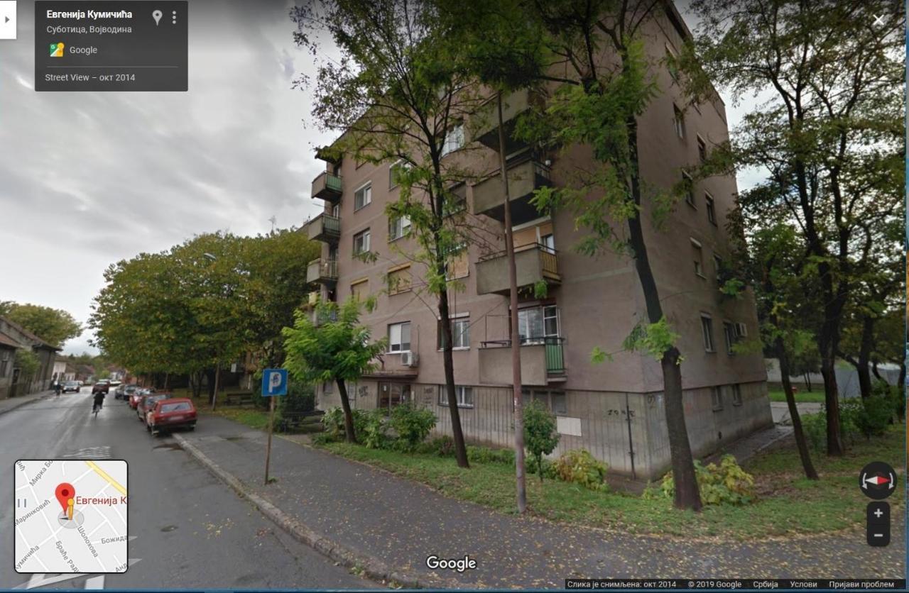 Apartmán Tatjanina Garsonjera Subotica Exteriér fotografie